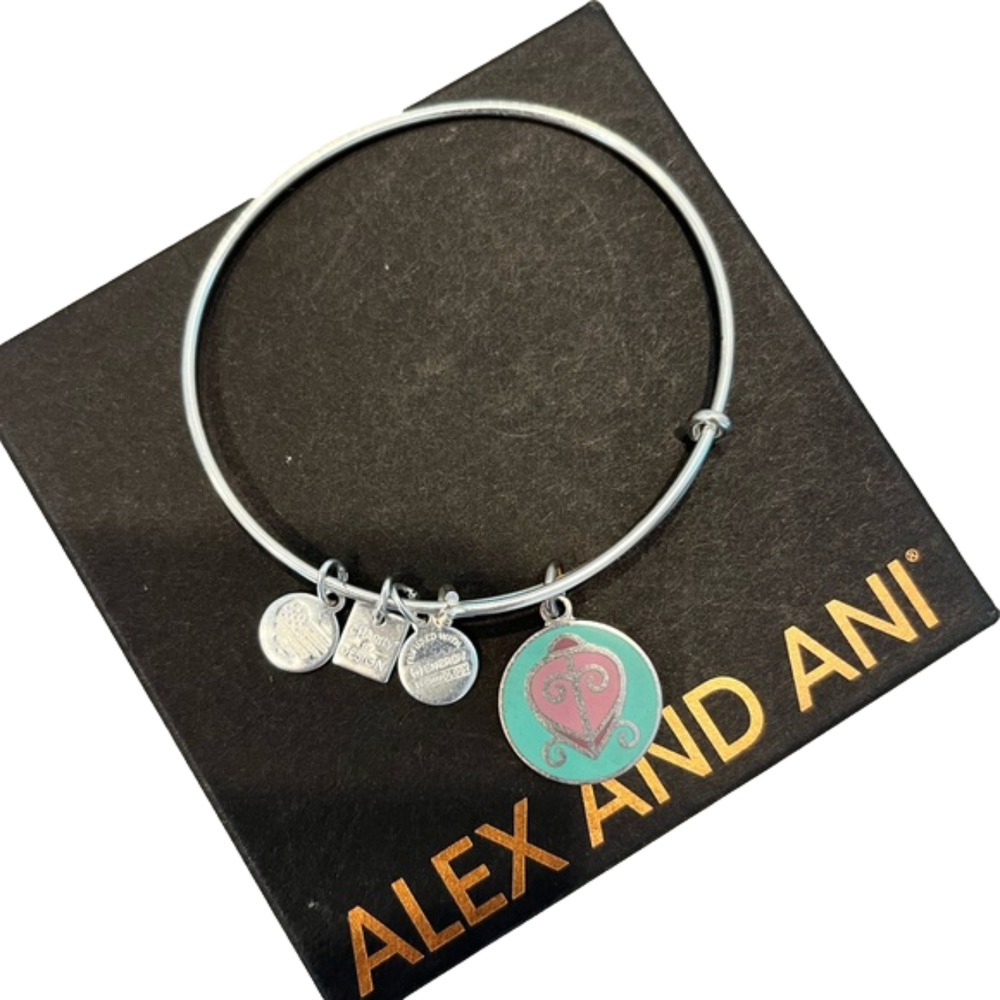 Alex and Ani The Way Home Charm Bangle Bracelet